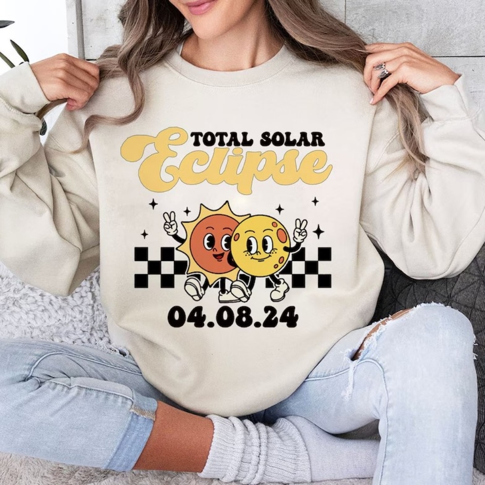 Total Solar Eclipse 04.08.24 Sweatshirt